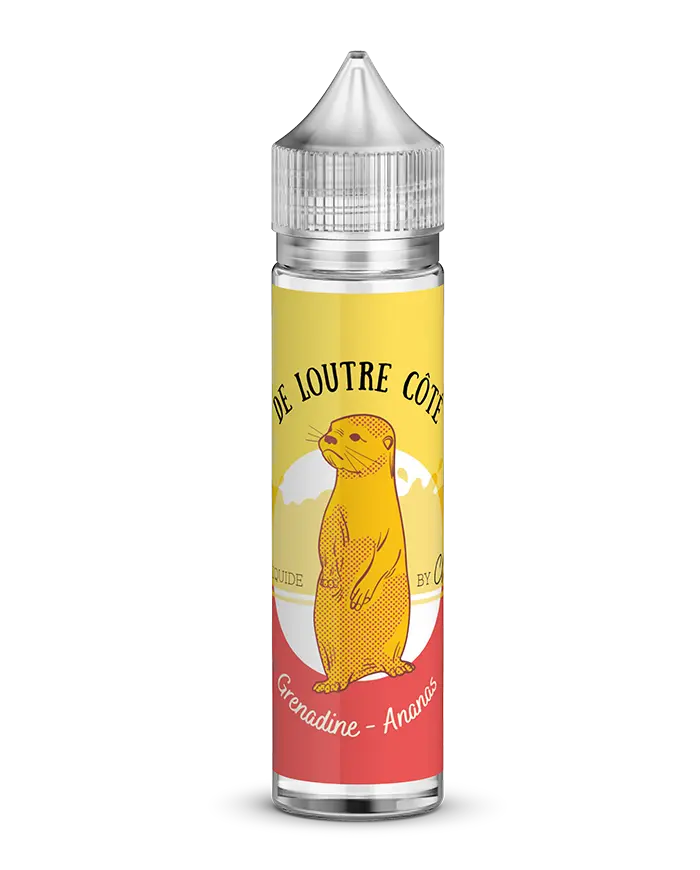 E-liquide GRENADINE ANANAS - DE LOUTRE CT - VAP'POP