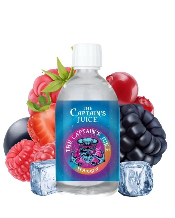 E-liquide SPARROW 500ml - THE CAPTAIN'S JUICE - VAP'POP E-liquide SPARROW 500ml - THE CAPTAIN'S JUICE - VAP'POP