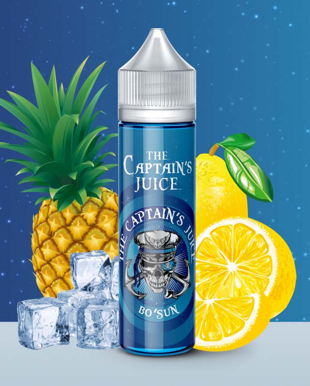 E-liquide BO'SUN 50ml - THE CAPTAIN'S JUICE - VAP'POP E-liquide BO'SUN 50ml - THE CAPTAIN'S JUICE - VAP'POP