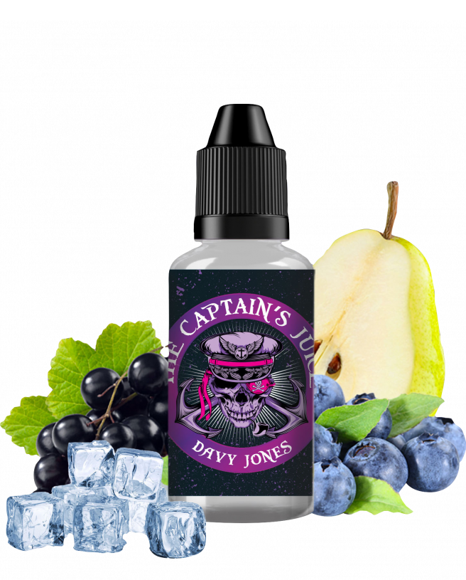 Concentr DAVY JONES 30ml - THE CAPTAIN'S JUICE - VAP'POP Concentr DAVY JONES 30ml - THE CAPTAIN'S JUICE - VAP'POP