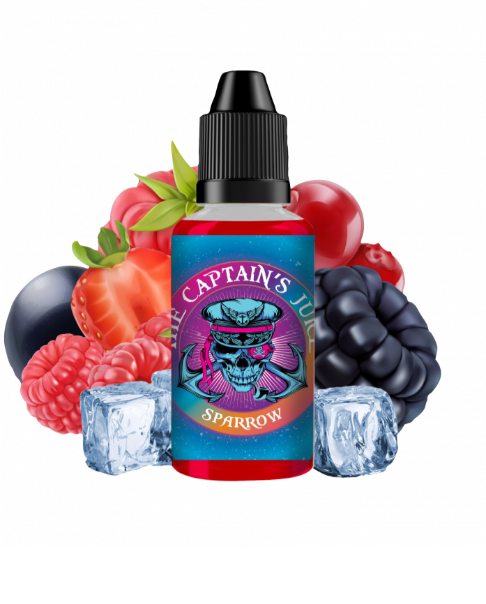 Concentr SPARROW 30ml - THE CAPTAIN'S JUICE - VAP'POP Concentr SPARROW 30ml - THE CAPTAIN'S JUICE - VAP'POP
