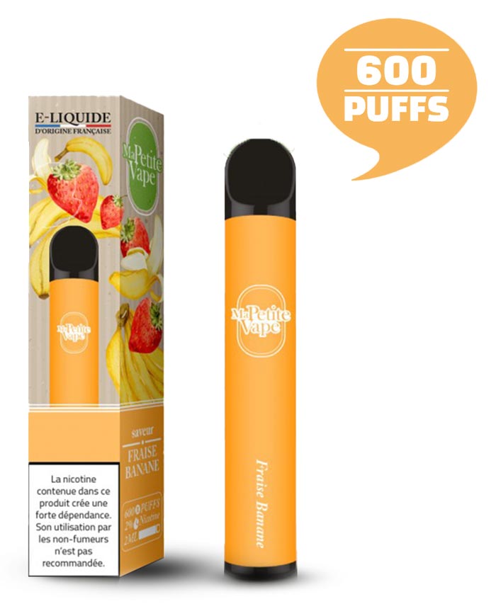 FRAISE BANANE - MA PETITE VAPE - VAP'POP