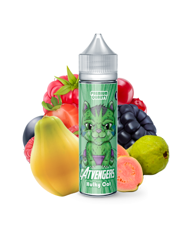 E-liquide HULKY CAT 50ml - CATVENGERS - VAP'POP E-liquide HULKY CAT 50ml - CATVENGERS - VAP'POP