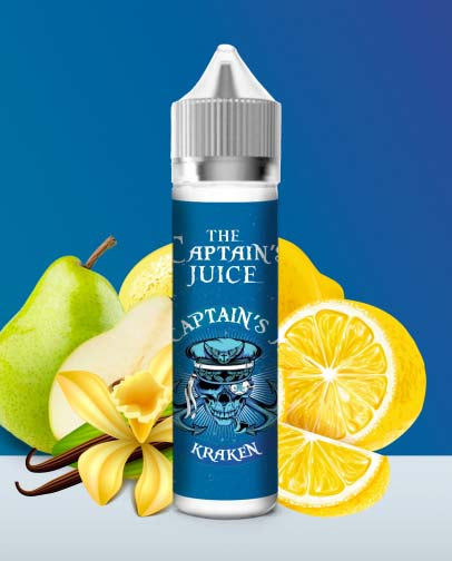 E-liquide KRAKEN 50ml - THE CAPTAIN'S JUICE - VAP'POP
