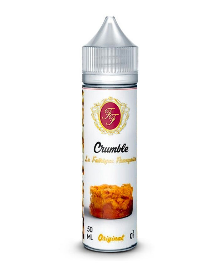 E-liquide CRUMBLE - LA FABRIQUE FRANCAISE 50ml - LIQUIDEO - VAP'POP E-liquide CRUMBLE - LA FABRIQUE FRANCAISE 50ml - LIQUIDEO - VAP'POP