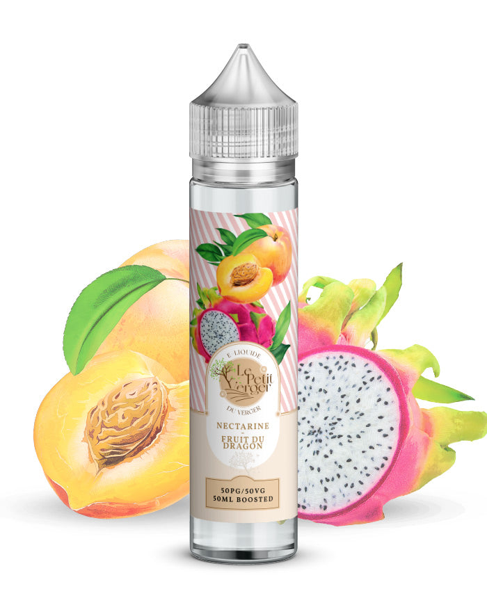 E-liquide NECTARINE FRUIT DU DRAGON 50ml - LE PETIT VERGER - VAP'POP E-liquide NECTARINE FRUIT DU DRAGON 50ml - LE PETIT VERGER - VAP'POP