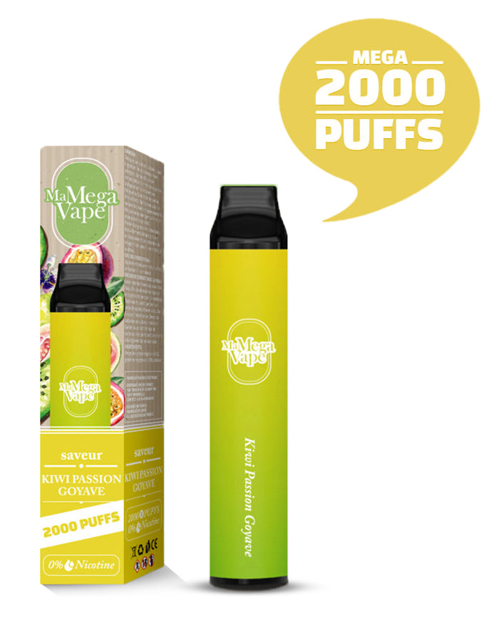KIWI PASSION GOYAVE - MA MEGA VAPE
