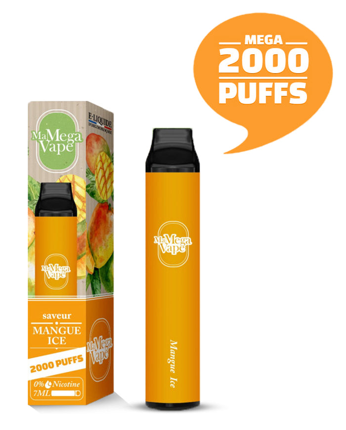 MANGUE ICE - MA MEGA VAPE - VAP'POP MANGUE ICE - MA MEGA VAPE - VAP'POP