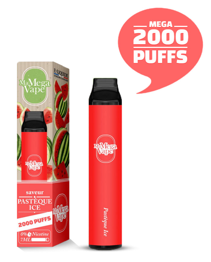 PASTEQUE ICE - MA MEGA VAPE - VAP'POP PASTEQUE ICE - MA MEGA VAPE - VAP'POP