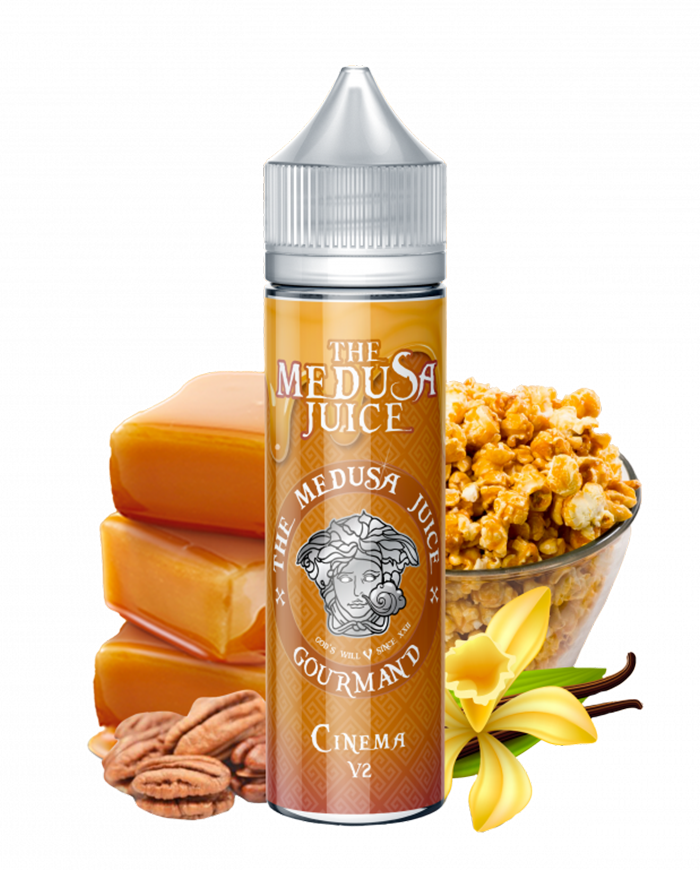 E-liquide CINEMA V2 50ml - THE MEDUSA JUICE - VAP'POP E-liquide CINEMA V2 50ml - THE MEDUSA JUICE - VAP'POP