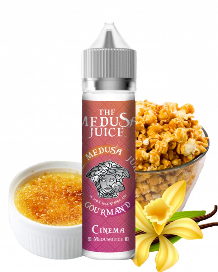 E-liquide CINEMA 50ml - THE MEDUSA JUICE - VAP'POP E-liquide CINEMA 50ml - THE MEDUSA JUICE - VAP'POP
