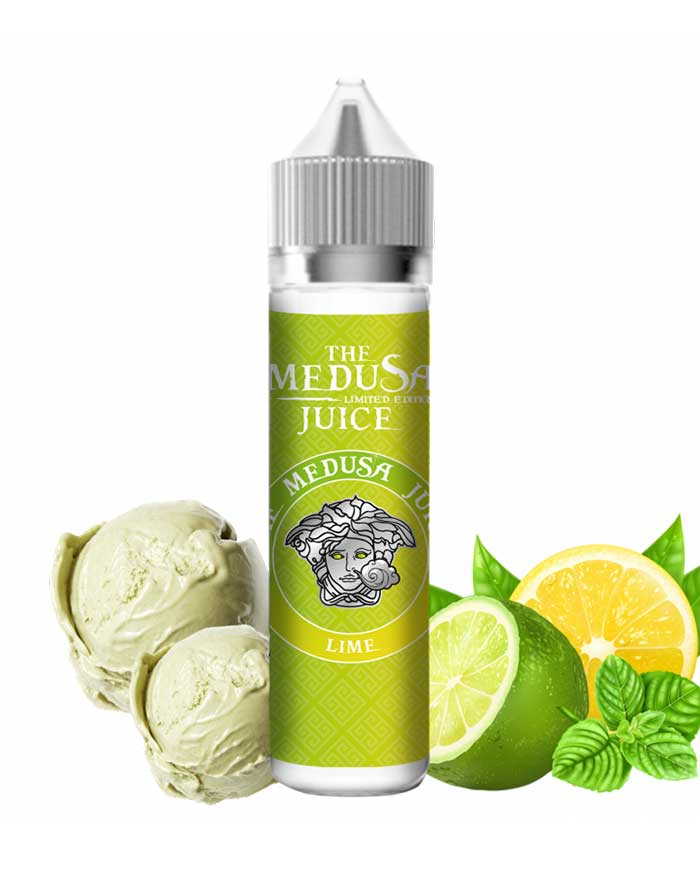 E-liquide LIME - LIMITED EDITION 50ml - THE MEDUSA JUICE