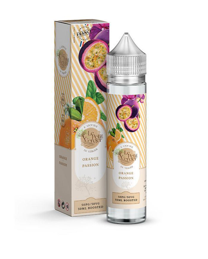 E-liquide ORANGE PASSION 50ml - LE PETIT VERGER - VAP'POP