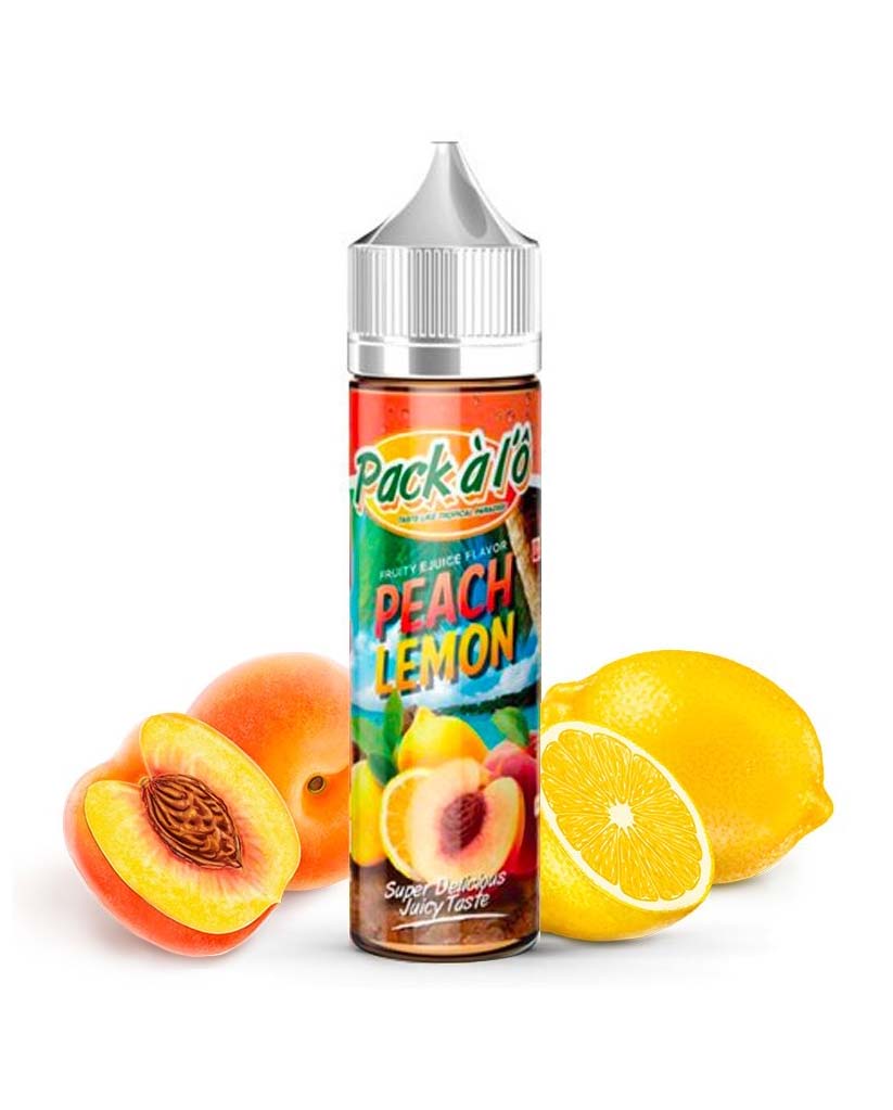 E-liquide PEACH LEMON 50ml - PACK A L'O - VAP'POP