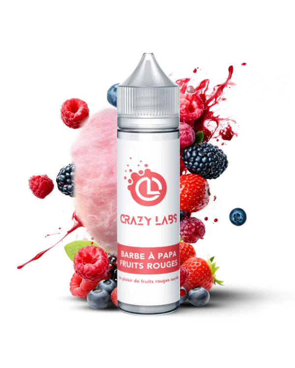 BARBE A PAPA FRUITS ROUGES