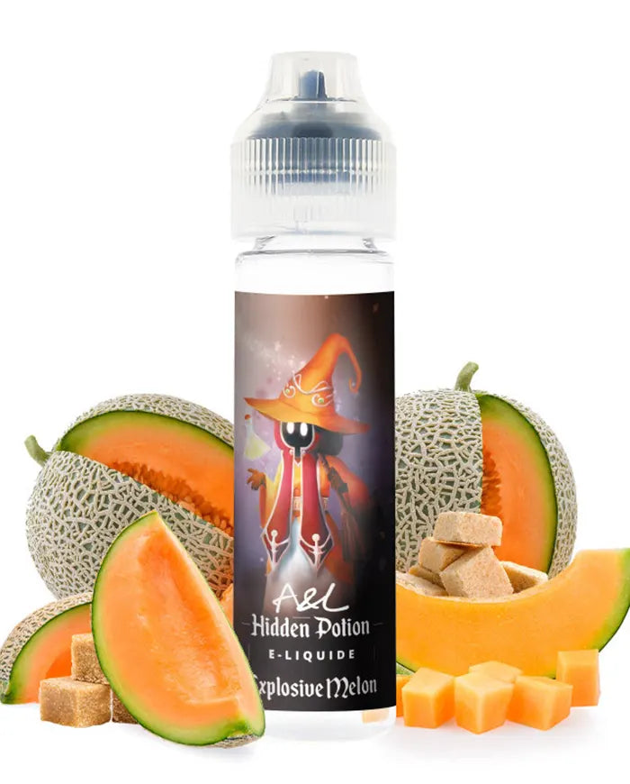 E-liquide EXPLOSIVE MELON- HIDDEN POTION 50ml - VAP'POP E-liquide EXPLOSIVE MELON- HIDDEN POTION 50ml - VAP'POP